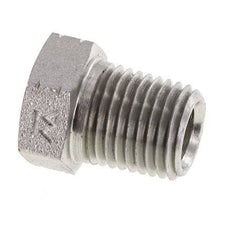 Anneau réducteur en acier zingué 1/4'' NPT x 1/8'' NPT M/F 275 Bar - Hydraulique [2 Pièces]