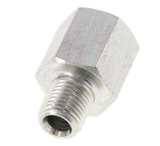 1/4'' NPT x 3/8'' NPT M/F Zinc plated Steel Reducing Ring 210 Bar - Hydraulic