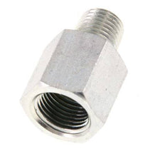 1/4'' NPT x 3/8'' NPT M/F Zinc plated Steel Reducing Ring 210 Bar - Hydraulic