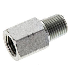 1/4'' NPT x 1/4'' NPT M/F Zinc plated Steel Extension 345 Bar - Hydraulic