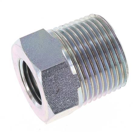 Anneau réducteur en acier zingué 3/4'' NPT x 3/8'' NPT M/F 170 Bar - Hydraulique