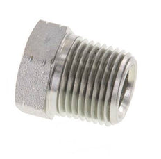 Bague réductrice en acier zingué 3/8'' NPT x 1/4'' NPT M/F 210 Bar - Hydraulique [2 Pièces]