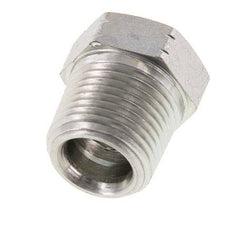 Bague réductrice en acier zingué 3/8'' NPT x 1/4'' NPT M/F 210 Bar - Hydraulique [2 Pièces]