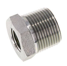 1'' NPT x 1/2'' NPT M/F Zinc plated Steel Reducing Ring 140 Bar - Hydraulic