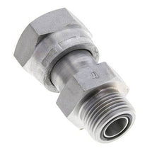 Adaptateur réducteur en acier zingué UN 1-3/16''-12 x UNS 1''-14 F/M ORFS 400 Bar - Hydraulique