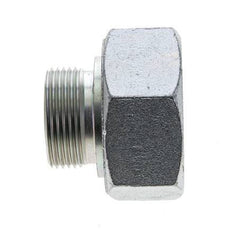 Adaptateur réducteur en acier zingué UN 2''-12 x UN 1-7/16''-12 M/F ORFS 250 Bar - Hydraulique