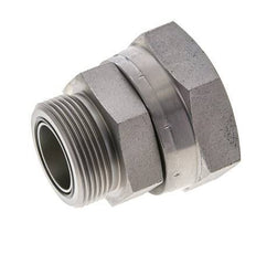 Adaptateur réducteur en acier zingué UN 2''-12 x UN 1-11/16''-12 F/M ORFS 250 Bar - Hydraulique