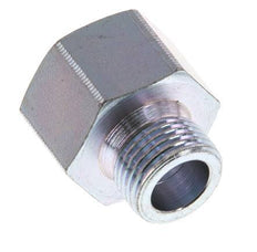 Adaptateur réducteur en acier zingué M18 x M22 M/F 40 Bar - Hydraulique