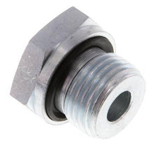 Adaptateur réducteur G 1/2'' x G 1/8'' M/F en acier zingué 630 Bar - Hydraulique [2 Pièces]