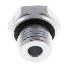 Adaptateur réducteur G 1/2'' x G 1/8'' M/F en acier zingué 630 Bar - Hydraulique [2 Pièces]