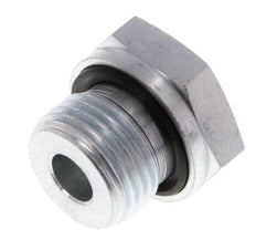 Adaptateur réducteur G 1/2'' x G 1/8'' M/F en acier zingué 630 Bar - Hydraulique [2 Pièces]