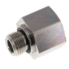 Adaptateur réducteur en acier zingué G 1/2'' x G 3/4'' M/F 400 Bar - Hydraulique
