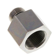 Adaptateur réducteur en acier zingué G 1/2'' x G 3/4'' M/F 400 Bar - Hydraulique