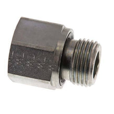 Adaptateur réducteur G 1/2'' x G 3/8'' M/F en acier zingué 630 Bar - Hydraulique [2 Pièces]