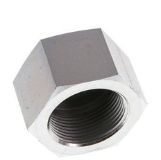 Adaptateur réducteur en acier zingué G 1/2'' x G 1 1/4'' M/F 400 Bar - Hydraulique