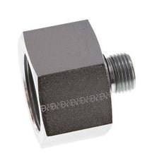 Adaptateur réducteur en acier zingué G 1/2'' x G 1 1/4'' M/F 400 Bar - Hydraulique