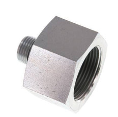 Adaptateur réducteur en acier zingué G 1/2'' x G 1 1/4'' M/F 400 Bar - Hydraulique