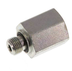 G 1/8'' x G 1/4'' M/F Zinc plated Steel Reducing Adapter 630 Bar - Hydraulic [2 Pieces]