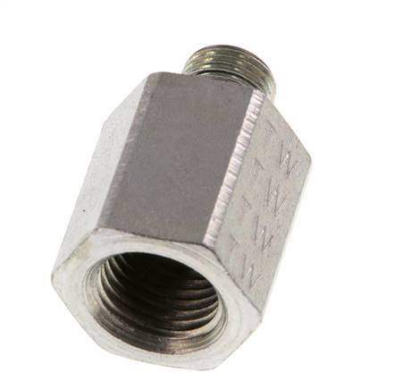 Adaptateur réducteur en acier galvanisé 630 Bar - Hydraulique [2 Pièces]