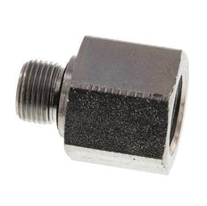 G 3/8'' x G 1/2'' M/F Zinc plated Steel Reducing Adapter 630 Bar - Hydraulic [2 Pieces]