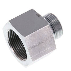 Adaptateur réducteur en acier zingué G 1'' x G 1 1/4'' M/F 400 Bar - Hydraulique