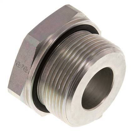 Adaptateur réducteur en acier zingué G 1 1/2'' x G 3/4'' M/F 315 Bar - Hydraulique