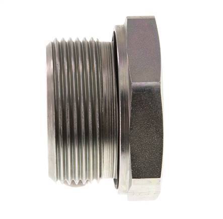 Adaptateur réducteur en acier zingué G 1 1/2'' x G 3/4'' M/F 315 Bar - Hydraulique