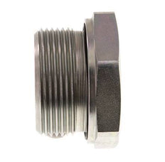 Adaptateur réducteur en acier zingué G 1 1/2'' x G 3/4'' M/F 315 Bar - Hydraulique