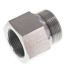 Adaptateur réducteur en acier zingué G 1 1/2'' x G 1 1/4'' M/F 315 Bar - Hydraulique