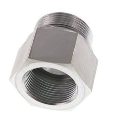 Adaptateur réducteur en acier zingué G 1 1/2'' x G 1 1/4'' M/F 315 Bar - Hydraulique