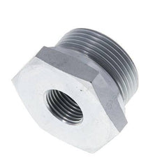 Adaptateur réducteur en acier zingué G 1 1/4'' x G 1/2'' M/F 400 Bar - Hydraulique
