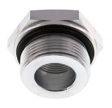 G 1 1/4'' x G 3/4'' M/F Zinc plated Steel Reducing Adapter 400 Bar - Hydraulic