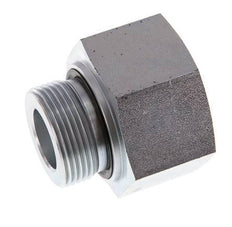 Adaptateur réducteur en acier zingué G 1 1/4'' x G 1 1/2'' M/F 315 Bar - Hydraulique