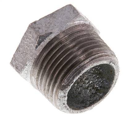 R 1'' x Rp 3/4'' M/F Zinc plated Cast iron Reducing Ring 25 Bar [5 Pieces]