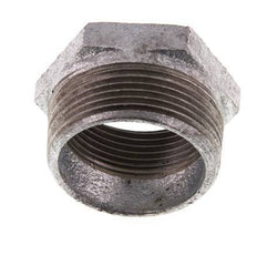 R 1 1/2'' x Rp 1 1/4'' M/F Zinc plated Cast iron Reducing Ring 25 Bar [2 Pieces]