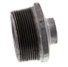 R 2'' x Rp 1/2'' M/F Bague réductrice en fonte zinguée 25 Bar