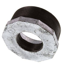 R 3'' x Rp 1 1/2'' M/F Bague réductrice en fonte zinguée 25 Bar