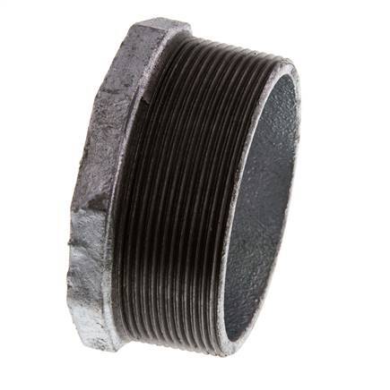 R 3'' x Rp 1 1/2'' M/F Bague réductrice en fonte zinguée 25 Bar