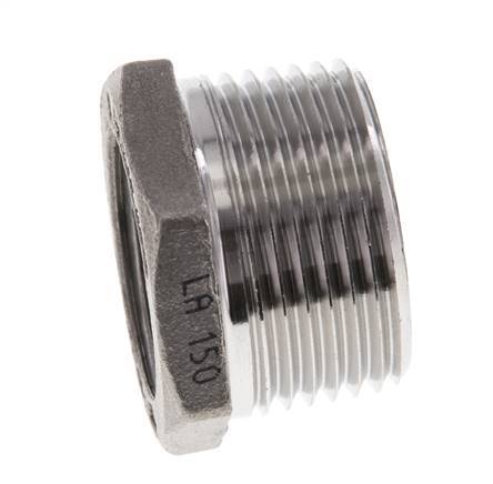1'' NPT x 3/4'' NPT M/F Stainless steel Reducing Ring 16 Bar
