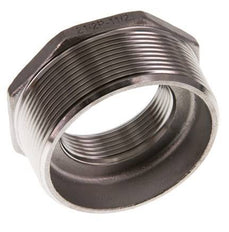 R 2 1/2'' x Rp 1 1/2'' M/F Anneau réducteur en acier inoxydable 16 Bar