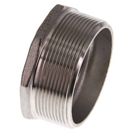 R 2 1/2'' x Rp 1 1/2'' M/F Anneau réducteur en acier inoxydable 16 Bar