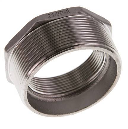 R 2 1/2'' x Rp 2'' M/F Stainless steel Reducing Ring 16 Bar