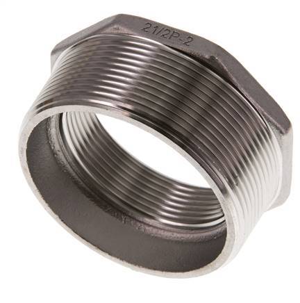 R 2 1/2'' x Rp 2'' M/F Stainless steel Reducing Ring 16 Bar