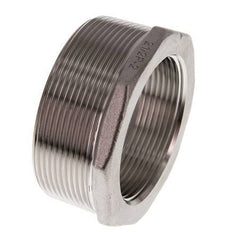 R 2 1/2'' x Rp 2'' M/F Bague réductrice en acier inoxydable 16 Bar