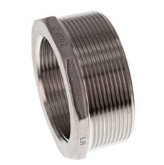 R 2 1/2'' x Rp 2'' M/F Bague réductrice en acier inoxydable 16 Bar