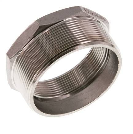 R 3'' x Rp 2 1/2'' M/F Anneau réducteur en acier inoxydable 16 Bar