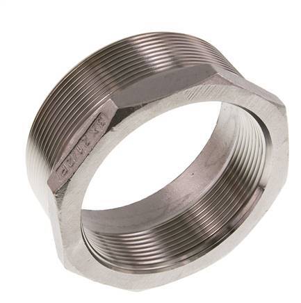 R 3'' x Rp 2 1/2'' M/F Anneau réducteur en acier inoxydable 16 Bar
