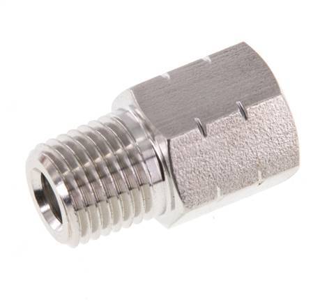 1/4'' NPT x G 1/4'' M/F Stainless steel Reducing Ring 40 Bar - Hydraulic