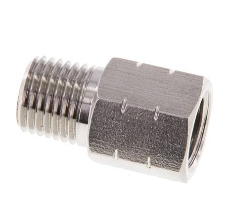 1/4'' NPT x G 1/4'' M/F Stainless steel Reducing Ring 40 Bar - Hydraulic