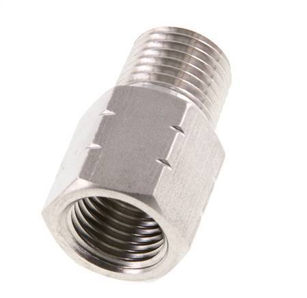 1/4'' NPT x G 1/4'' M/F Stainless steel Reducing Ring 40 Bar - Hydraulic